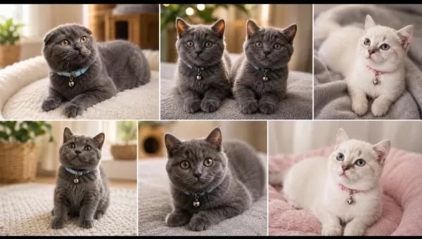 3 Aylık Eğitimleri Oturmuş Sosyal Bebek Kediler
