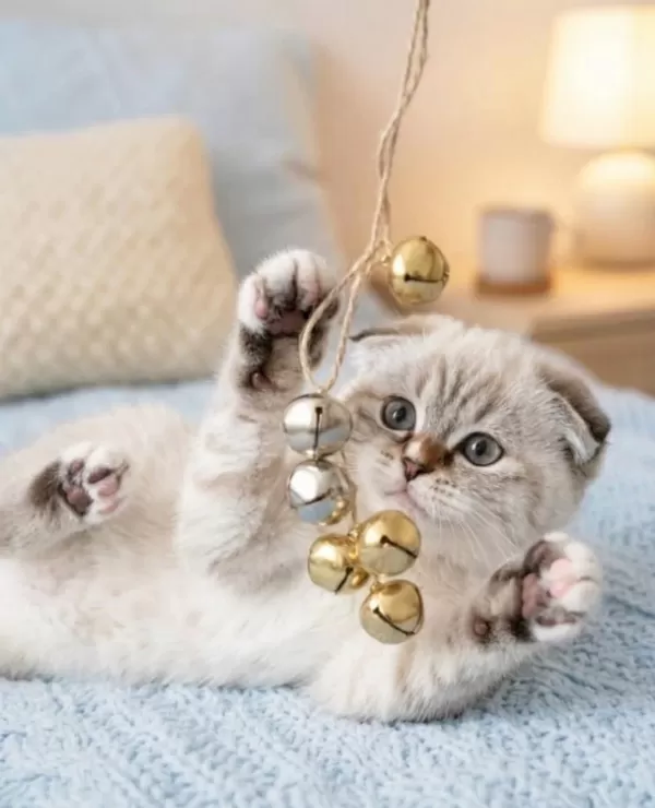 Scottish Fold Silver Lynx Point Dişi
