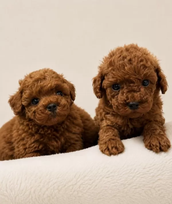 Toy Poodle Yavrulari Yeni Ailelerini Bekliyor
