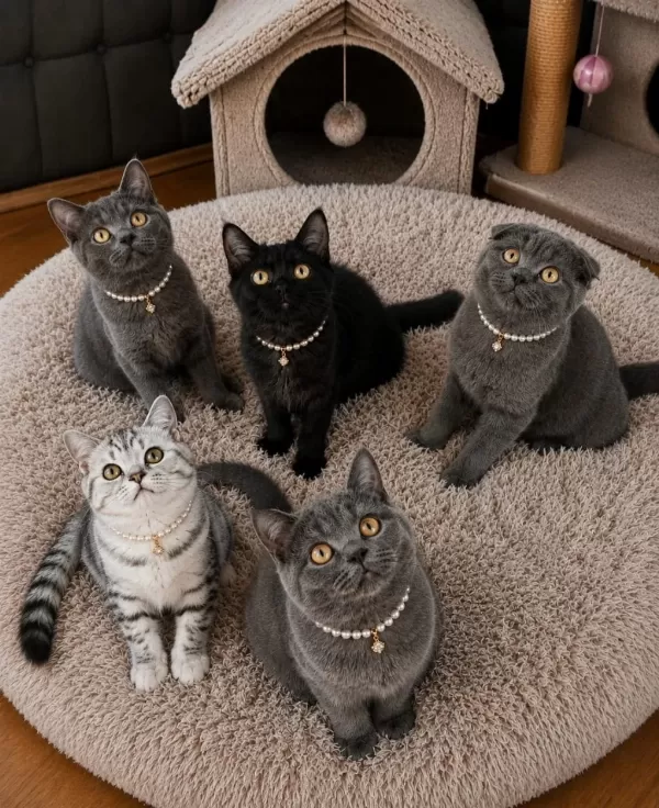 Dişi Scottish Fold Ve Kuzenleri Teslime Hazır