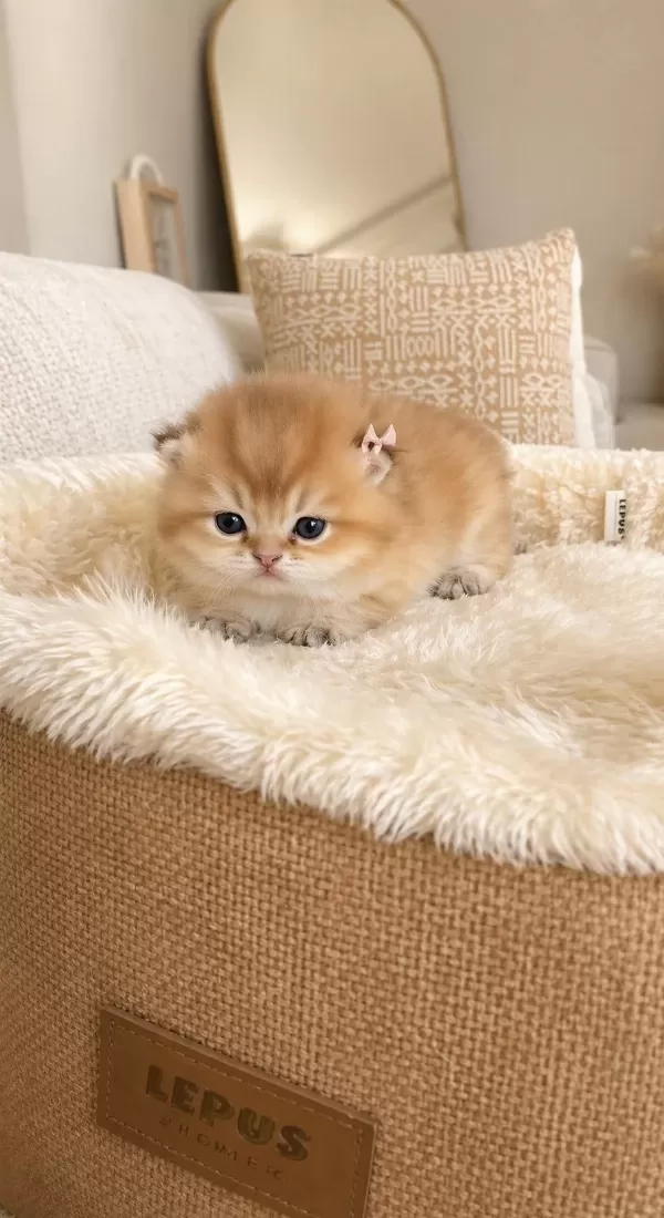 Golden British Shorthair Yavrular