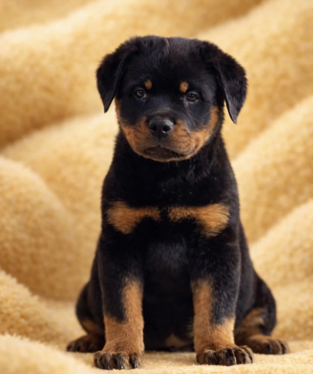 Dev Gibi Rottweiler Yavrular