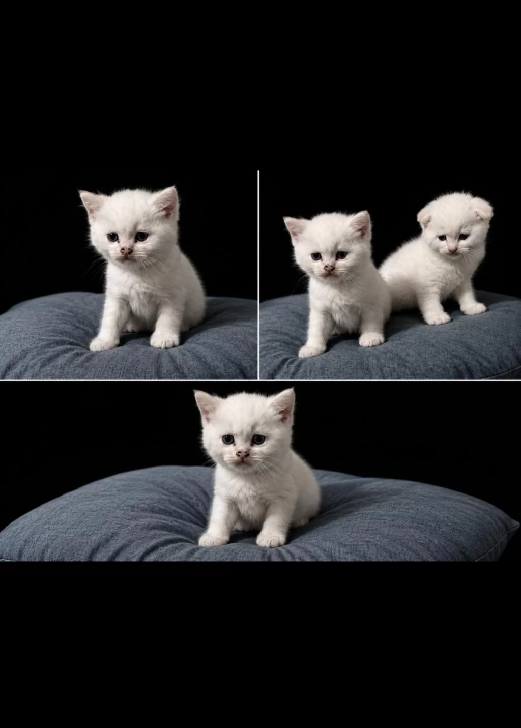 Scottish Fold Ve British Longhair Yavru
