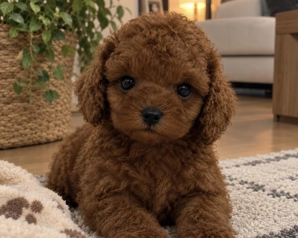 İrkinin Güzeli Poodle Bebek