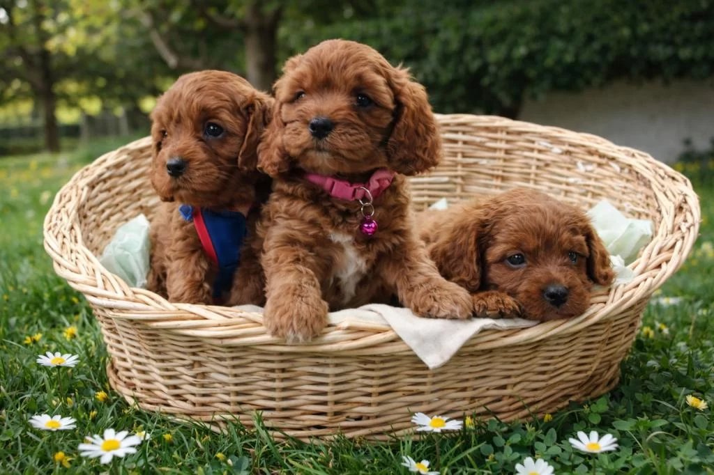 Gerçek Orjinal Cavapoo Yavrular
