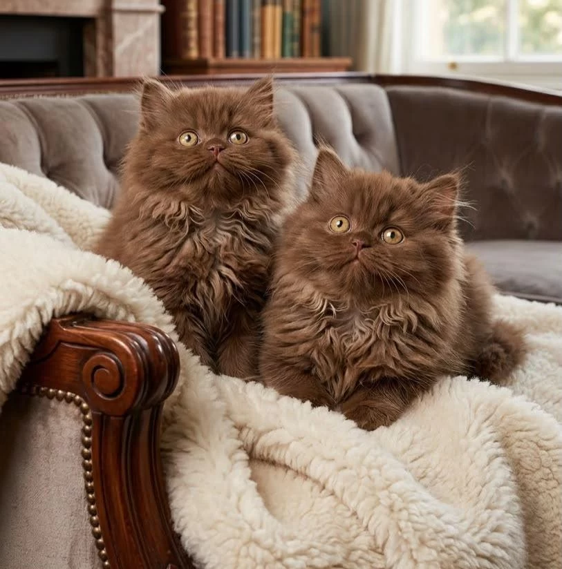 Safkan British Longhair Cinnamon