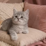 British Shorthair Whiskas Saf Kedimiz
