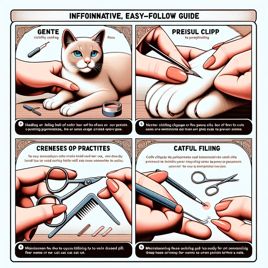 Kedi Tırnak Bakımı İçin Adım Adım Rehber