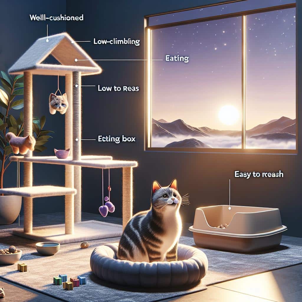 Senior Kediler İçin Güvenli Yaşam Ortamı Nasıl Hazırlanır?