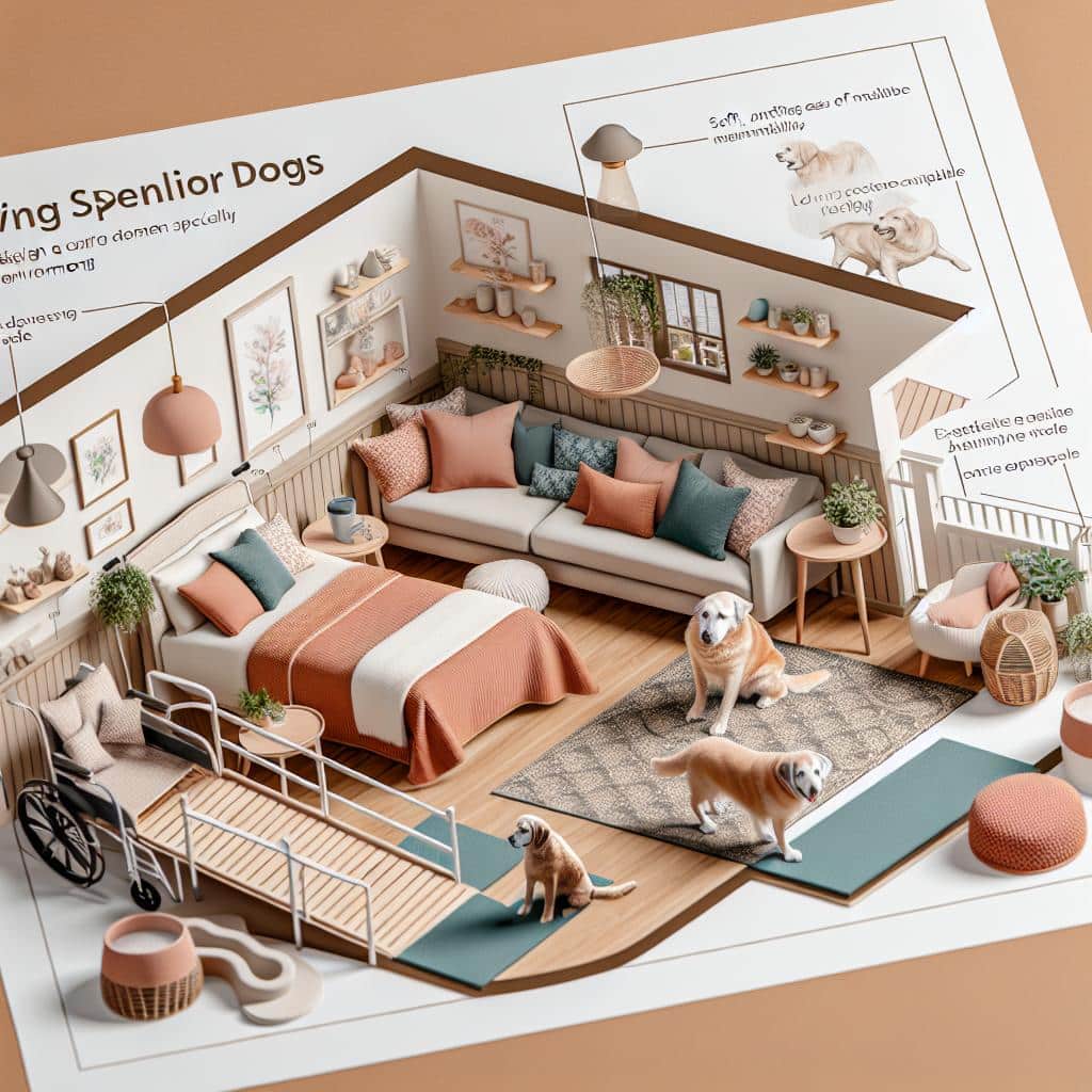 Yaşlı Köpeklerin Konforunu Artıran Ev Ortamı Düzenlemeleri