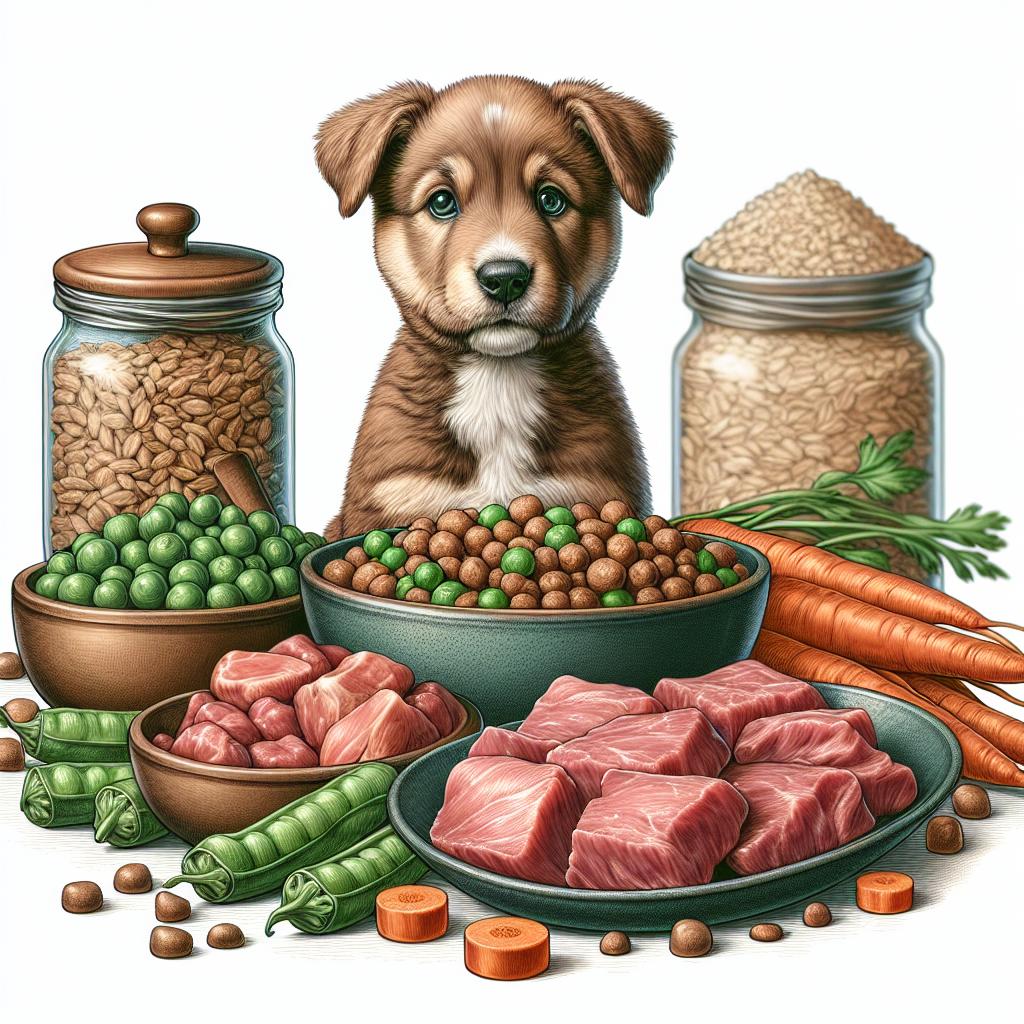 Yavru Köpek Beslenmesi, İlk 6 Aylık Beslenme Planı
