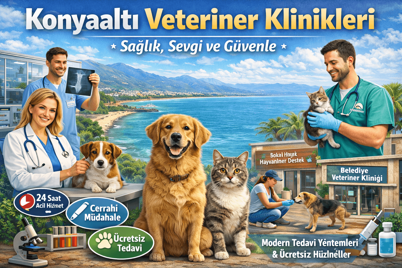 Konyaaltı Veteriner Klinikleri