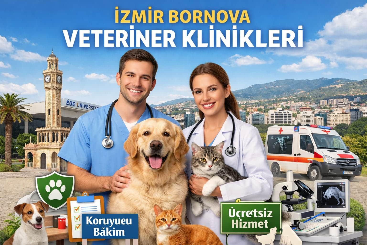 Bornova Veteriner Klinikleri