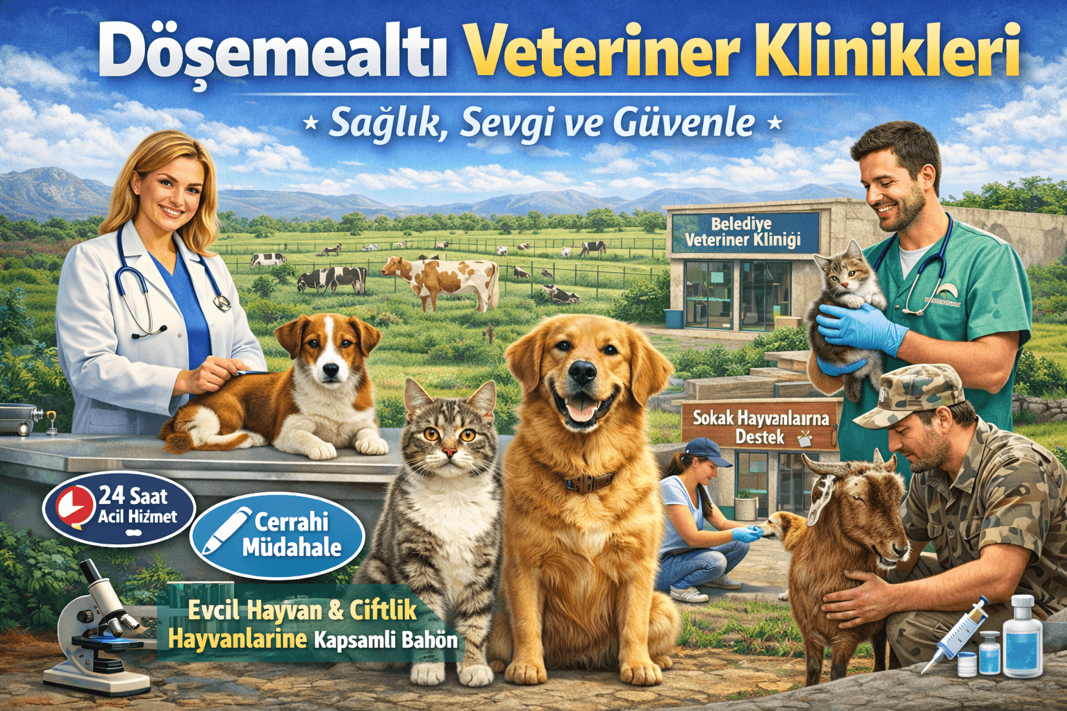 Döşemealtı Veteriner Klinikleri