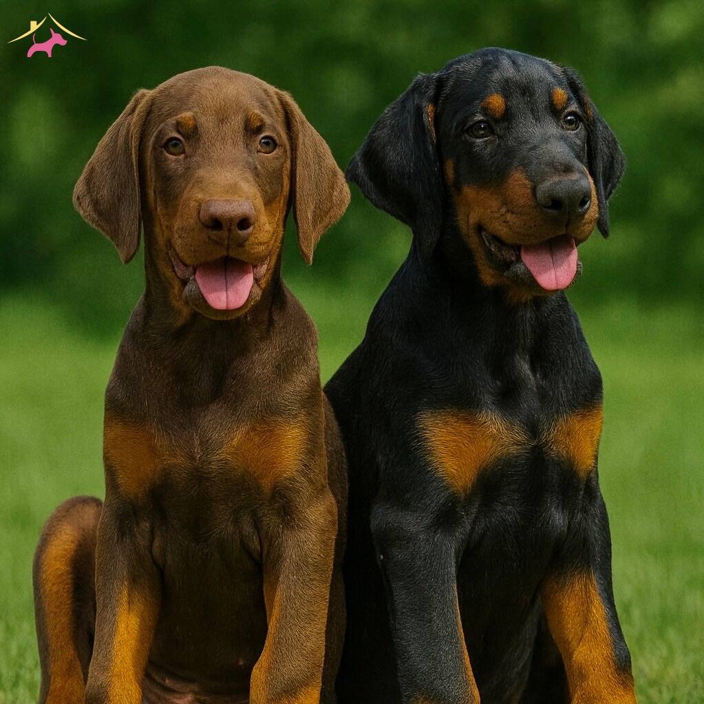 A Secereli Doberman Yavrular