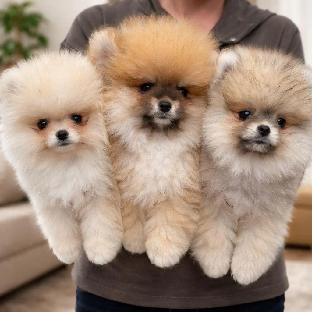 Pomeranian Boo Yavrular [majyajsiz Fönsüz}