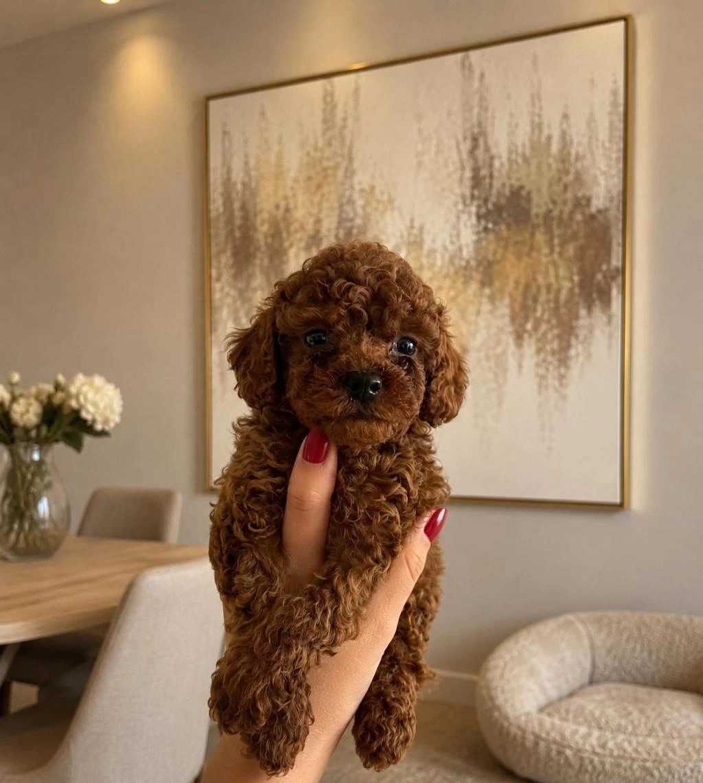 Toy Poodle Bebekler Ev Üretimi